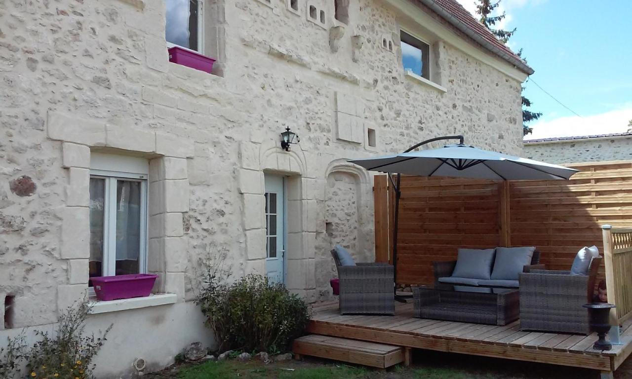 Villa Les Bories En Champagne Montlevon Esterno foto
