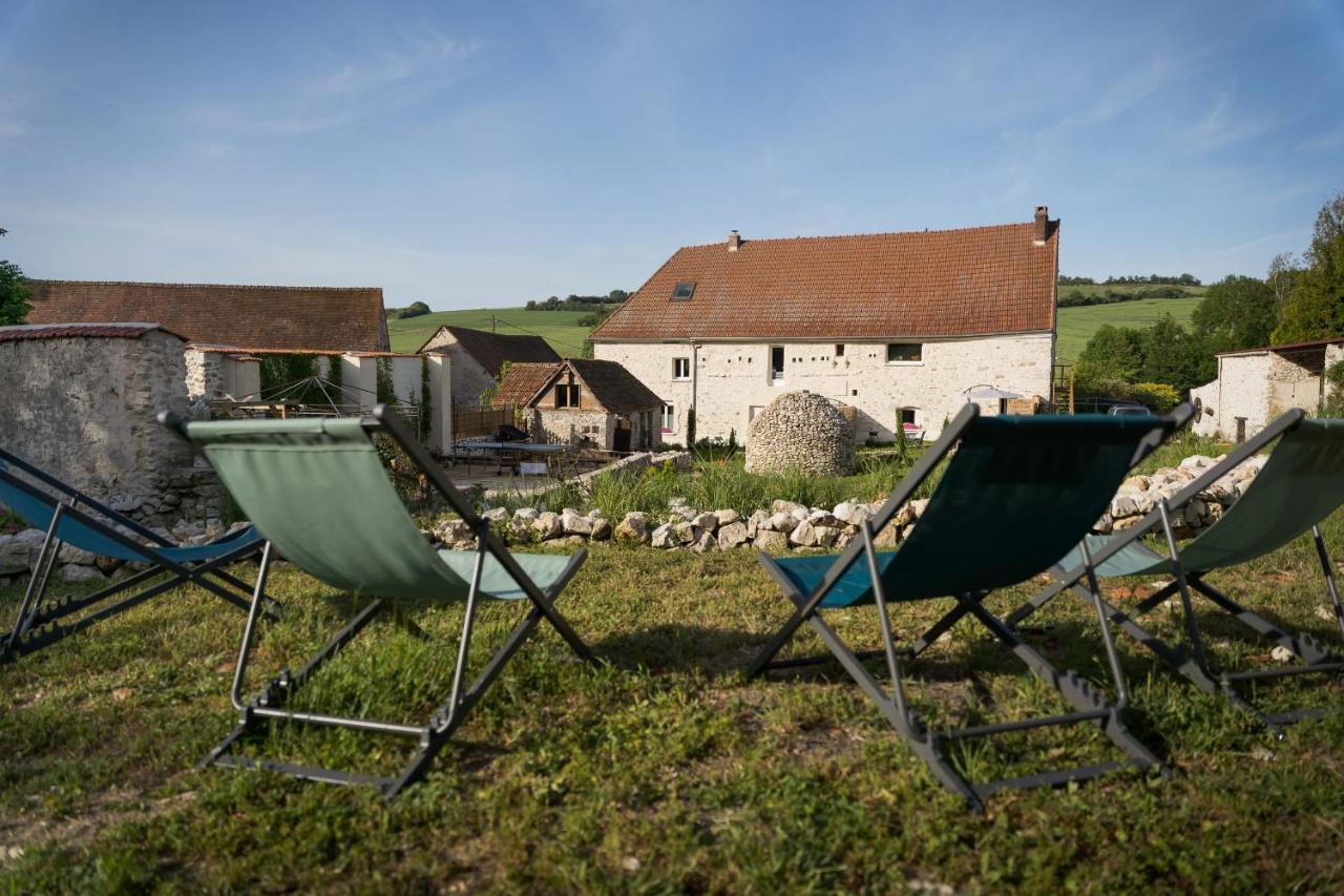 Villa Les Bories En Champagne Montlevon Esterno foto