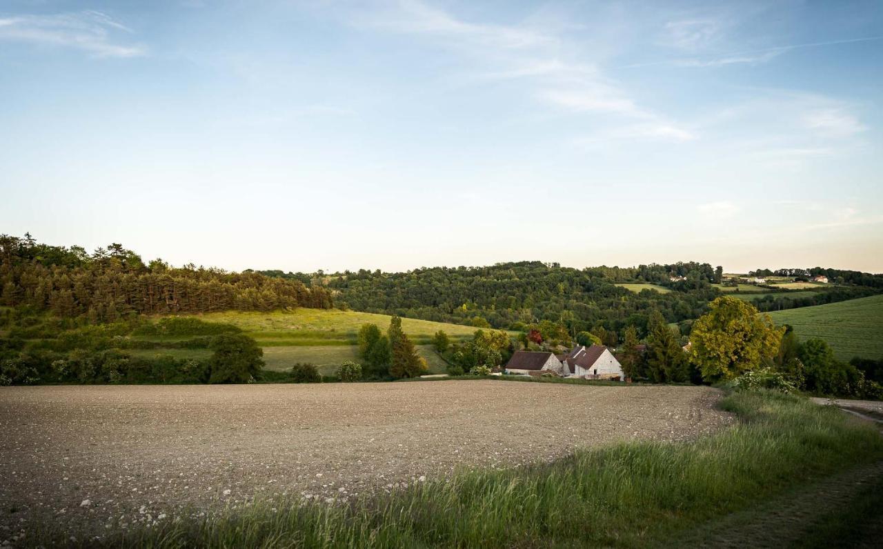 Villa Les Bories En Champagne Montlevon Esterno foto